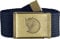 Fjällräven Canvas Brass 4 Cm Gürtel, Blau (Dark Navy 555), 120|#692 (Einheitsgröße)