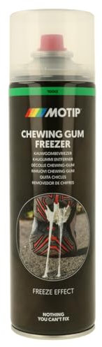 Motip Chewing Gum Freezer Spray Remover 500ml Spray - Carpets Furniture Pavements