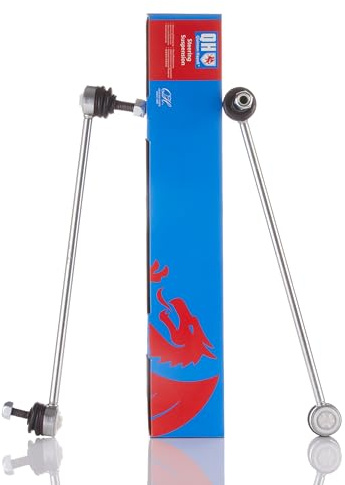 Quinton Hazell Stabiliser Link - QLS3294S - Single Bar Fits Front Axle Left or Right - Original Equipment OEM Quality Direct Fit Replacement - Length: 340mm - Finish: Powder-Coated