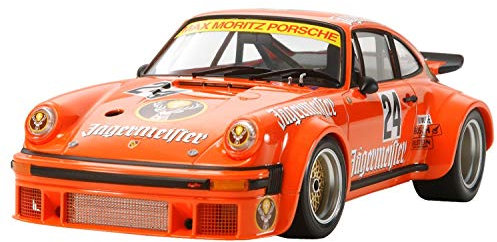 Tamiya 300024328-1:24 Porsche 934 Jägermeister, Orange