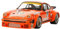 Tamiya 300024328-1:24 Porsche 934 Jägermeister, Orange