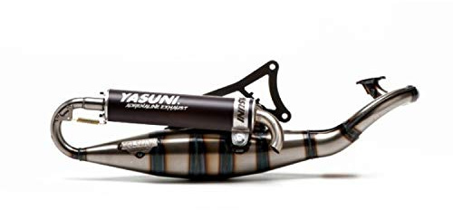 Auspuff YASUNI Scooter R Black Edition - YAMAHA Aerox 50 (bis Bj. 1999) Typ:5BR