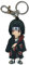 Great Eastern Porte-clés Divertissement Naruto Itachi PVC