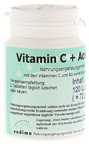 Vitamin C+Acerola Lutschtabletten