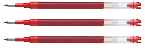 Pilot V-Ball RT Rollerball Refill 0.7 mm Tip Red Pack of 3