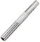 SmithySniffy Metal Reusable Drinking Straw (Silver) by Snorter