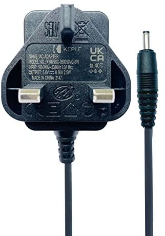 Doro Phone Charger by Keple | Compatible with Doro PhoneEasy 332, 334, 338, 341, 342, 345 Mobile Cell Phone UK 3 Pin Mains Wall Charger