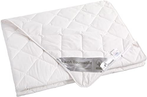 franknatur - Kinder-Bettdecke Sommer Baumwolle KBA Bio Steppbett Sarah 100x135