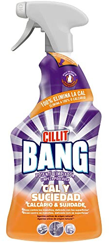 Cillit Bang Cal y Suciedad, potente limpiador baño, cocina, formato spray - 750 ml