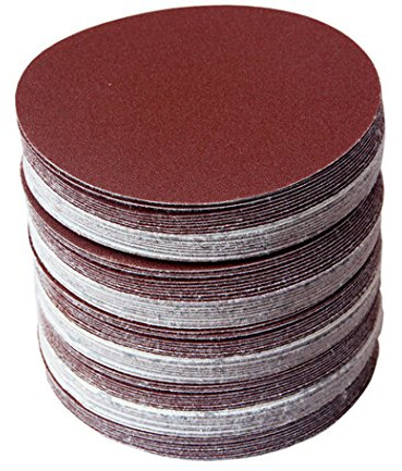 20pcs 3 Zoll 75-80mm runde selbstklebende Sandpapier-Scheiben-Sand-Blätter für Haken- u. Schleifen-schleifendes Scheiben-Korn 80 Single Grit Set