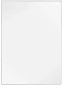 VELOFLEX 100 x Ausweishülle 155x213mm A5 transparent