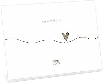 Deknudt Frames S58RL1H Cadre Photo sur Pied Horizontal Résine Transparent 10 x 15 cm