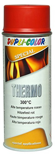 Dupli Color 409355 Thermo Vernice Spray, 300 Gradi Celsius, 400 ml, Rosso