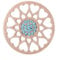 Morella Damen Coin Herzornament Rosegold 33 mm