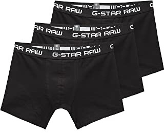 G-Star RAW Herren Classic Trunks 3-Pack, Schwarz (Black/Black/Black D03359-2058-4248), XXL