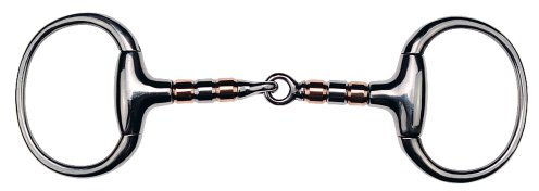 Feeling 601133 Roller Mouth Eggbutt Bit, Unisex, 601133, Mehrfarbig, 145 mm