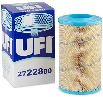 UFI Filters, Filtro Aria 27.228.00, Filtro Aria per Ricambio, Adatto a Auto, Applicabile su Diversi Modelli Citroen, Fiat e Peugeot