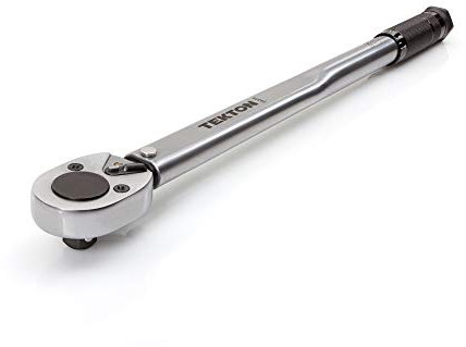 TEKTON 24335 1/2-Inch Drive Click Torque Wrench (10-150 ft.-lb./13.6-203.5 Nm)
