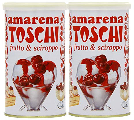 Toschi Amarena Cherries Kirschen Tin 400 g