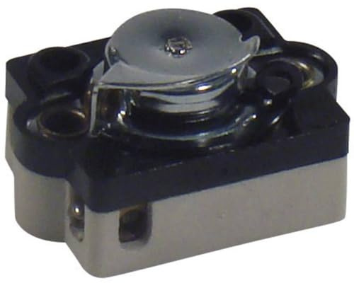 interBär Zugschalter schwarz, 1 x Aus/Ein/Ein/Ein/Ein/Ein/Aus 2 A, 1 Stück