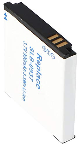 AccuCell Akku kompatibel mit Samsung SLB-0937, 900mAh