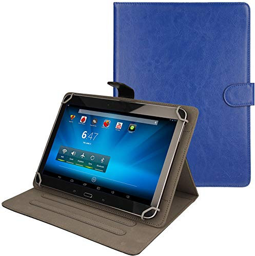 TECHGEAR Stellar (10) Étui Universel pour Lenovo A10 10.1, Huawei T5 10, T3 10 Tactile 10, Tactile 10.1, 9.6 9.7 pouces, YESTEL, AOYODKG, YOTOPT, VANKYO 10, 10.1, tablettes 10.2 10.4 10,5 pouces écran