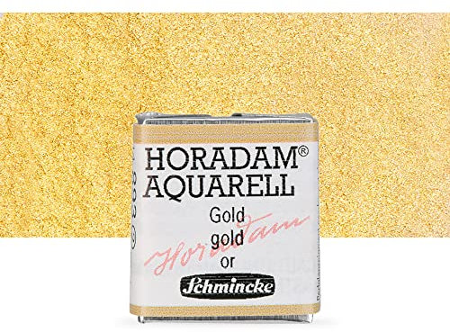 Schmincke Artists Watercolours Gold Half Pan