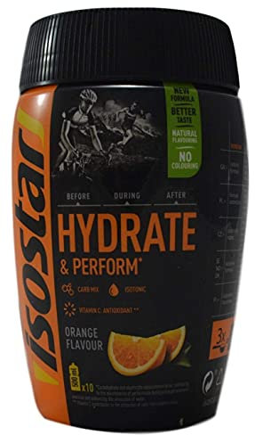 Isostar Hydrate and Perform Orange Pulver 400g