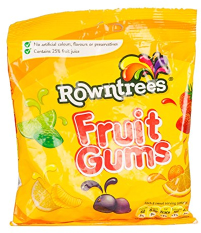 Nestle Rowntree Fruit Gums Bag 170G