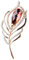 Unbekannt SF54 Alloy brooch, Acrylic