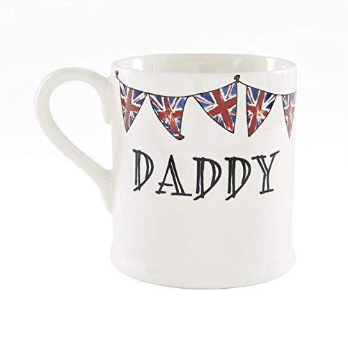 Sweet William Mug Daddy avec Union Jack Motif fanions