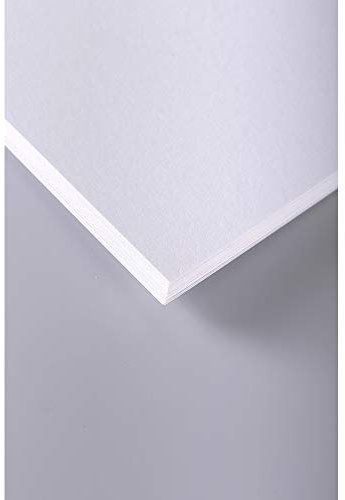 Clairefontaine 37333C Skizzenpapier (250 g, DIN A2, 42 x 59,4 cm, 25 Blatt, ideal für Künstler oder die Schule) weiß