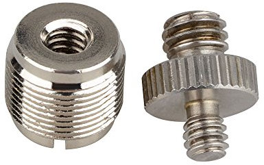 CAMVATE Convertir Adaptateur à vis, 1/4-20 & 3/8-16 to 5/8-27