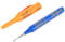Pica Ink Tieflochmarker blau (1,5mm) I Original Picastift für Handwerker I Tiefenmarker wasserfest I Marker Stifte für Bohrlöcher I Markierstifte Baustelle I Bohrlochmarker Baustellenstift