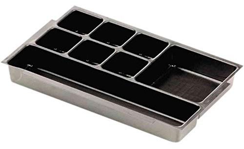 Festool 499620 Multi-Purpose Insert TZE-UNI SYS MINI TL, Multi-Colour | Genuine Festool organizer insert for SYS MINI TL - 258 x 163 x 45 mm - multi-section small parts storage