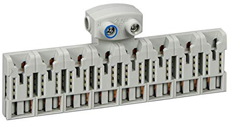 Schneider Electric - Repartiteur 8 modules Districlic XE 63A 1P+N avec bornes d'alimentation SCHNEIDER ELECTRIC 16171