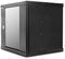 Dynamode 4U 320mm Deep Data Cabinet, Wall Mounted, 10 Rackmount (320x300x310 mm), Wall Enclosures Cabinet for SMA Applications, Mount Rack, IT Data Network Equipment with Cable Management & Lock.