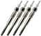 4x Glühkerze Glühkerzen Glühstift Stabglühkerze