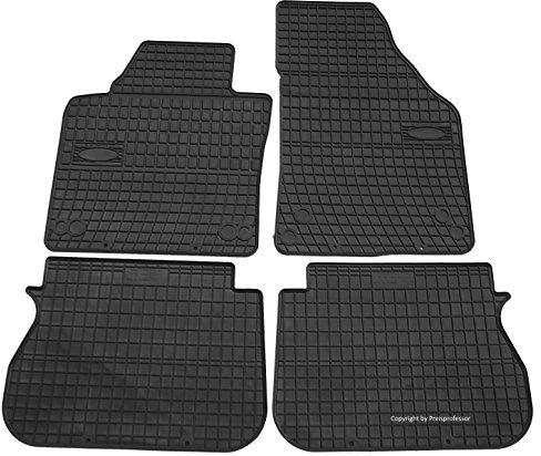Preisprofessor Gummi Auto Fußmatten exakter Passform 4-teilig VW-0391