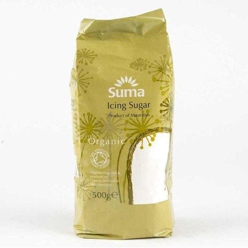 Suma Icing Sugar - organic 500g X 3 (Pack of 3)