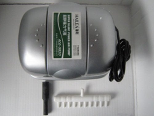 Aquarline Hailea Aco-9820 High Output Pond/Aquarium Air Pump, 3600 Liter/Hour