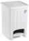 Stefanplast Margherita Pedal Dustbin, White, 20 Litre