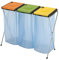 Vileda Nature 3 Müllsackständer, 6-Einheiten, orange/grün/gelb