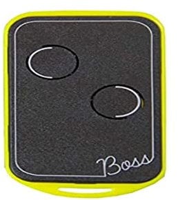 No Logo Telecomando Radiocomando Boss-Qc2 30,900 MHz Compatibile con Came Top 302M - Top 302 a - Aprimatic Tg1 - Tg2 - Tg2M - Novotecnica Bit V2 (Giallo)