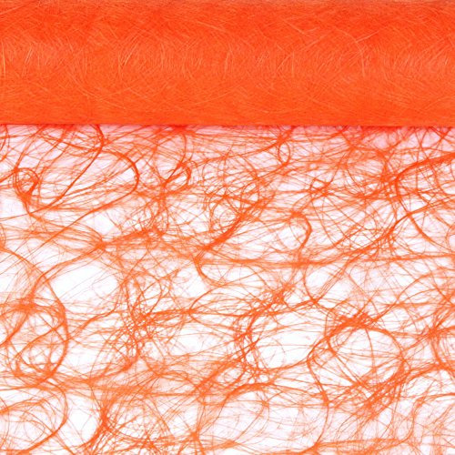 Sizoweb Tischband Orange 5 Meter lang 30cm breit