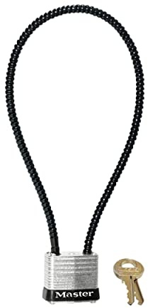 Master Lock 107DSPT Cable Gun Lock, Keyed Different