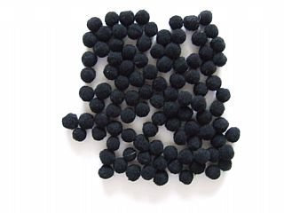 Trimits PP1BL schwarze Pompons für die Spielzeugherstellung, 7 mm, 100 Stück