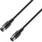 Adam Hall Cables 3 STAR MIDI 0300 BLK Midikabel 5-Pol | 3 m