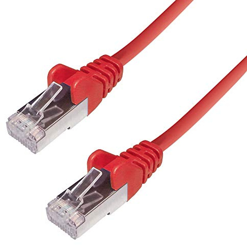 Connekt Gear 5m RJ45 Cat6A SSTP Stranded Snagless Network Cable - Red