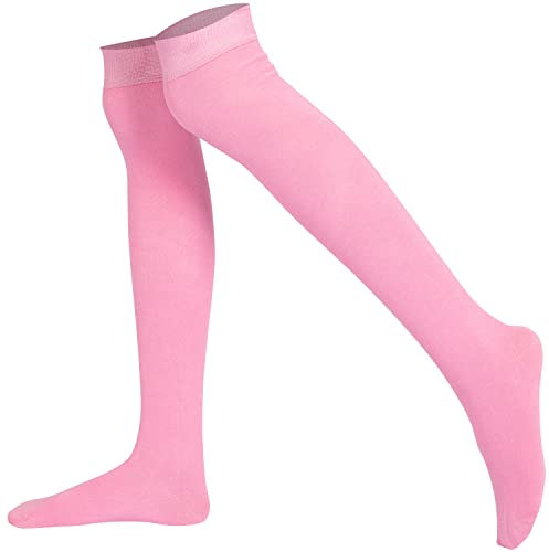 Mysocks Calze unisex sopra il ginocchio Rosa